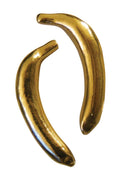 Drop the Banana- Banana stud earrings,  Chimp Collection-18K gold-0