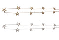 Stars-Chain of Stars Necklace-18K gold with diamonds-0