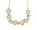 DNA Strand Chain Necklace-14K-0