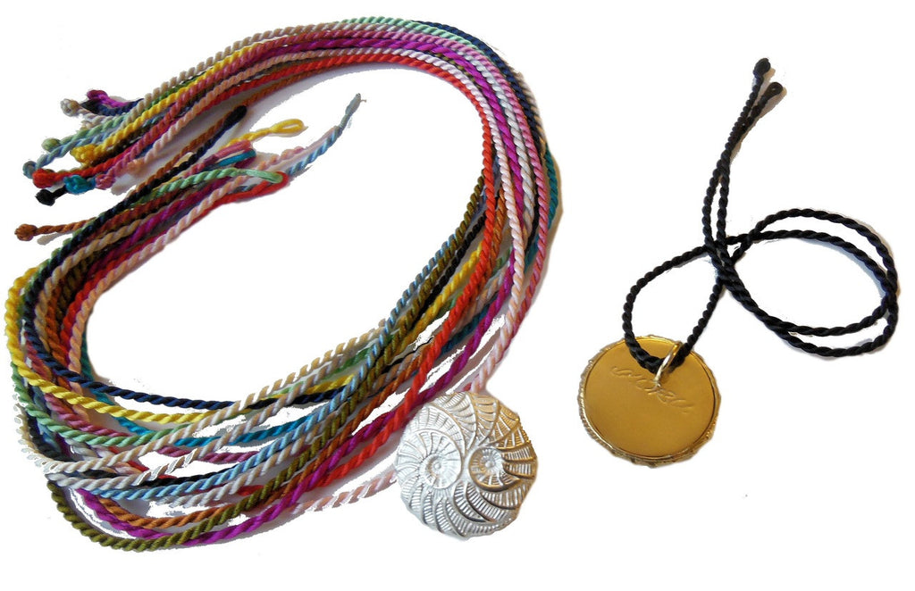 Koru Large Pendant/Necklace: 18K Gold. i3f = Imagine Inspire Innovate Foundation-2