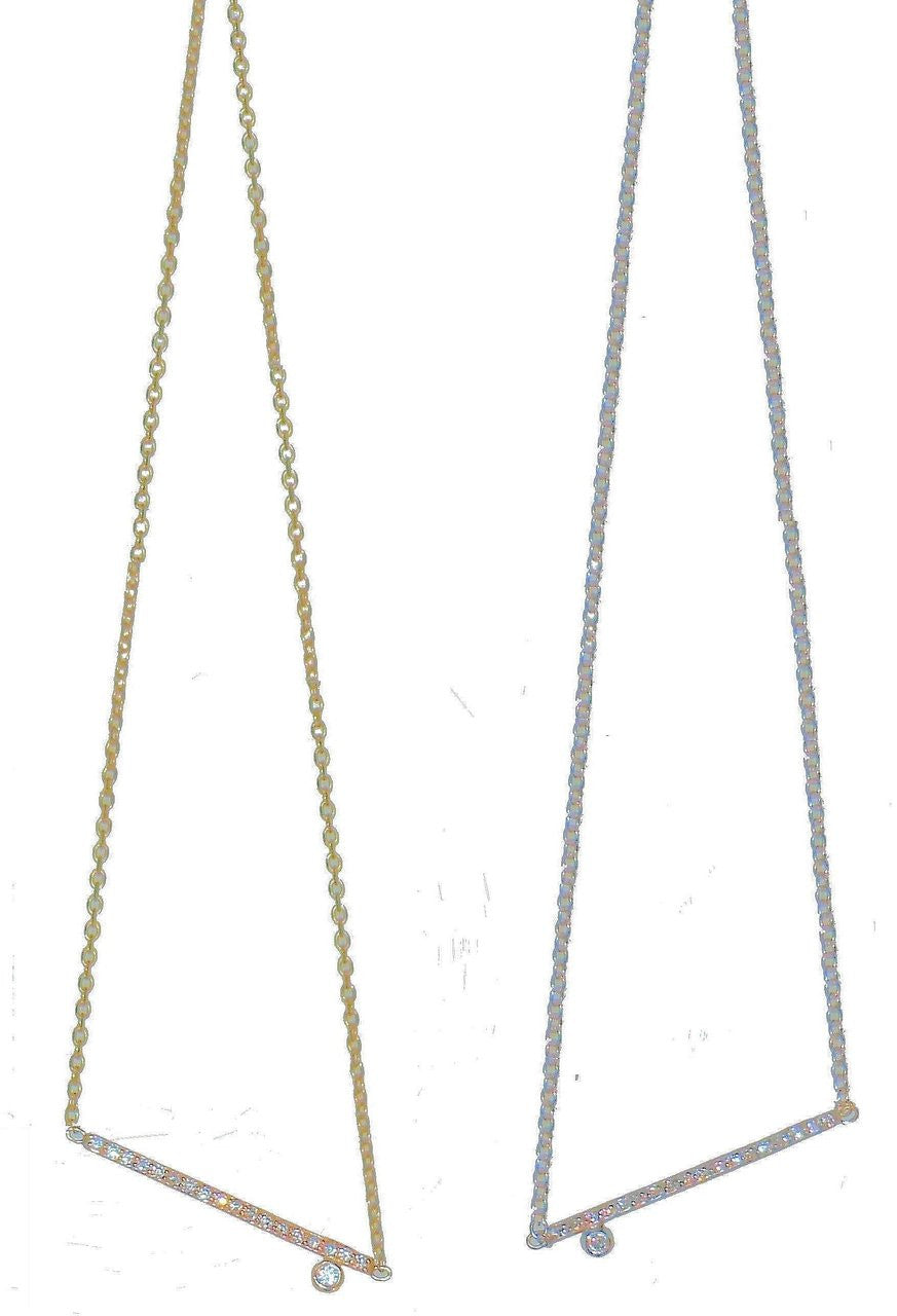Dot & Line- Sterling Silver earrings with one diamond dot, and inspirational messages-10