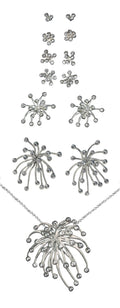 Superstar Earrings. Fireworks-18K gold with diamonds: Celebrate life!!!-10