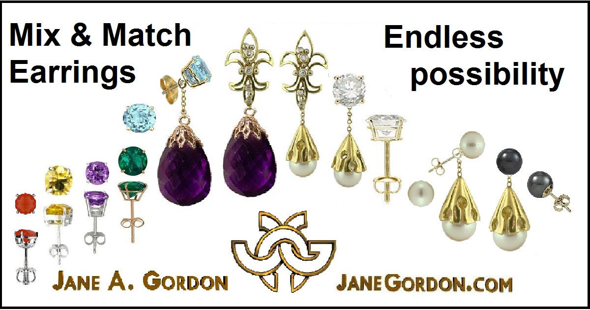 Akoya pearl drop earring-18K Gold-6