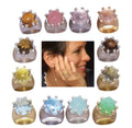 The Imperial Crown Ring- 20 Carat Gemstones with Diamonds in 18K Gold-0