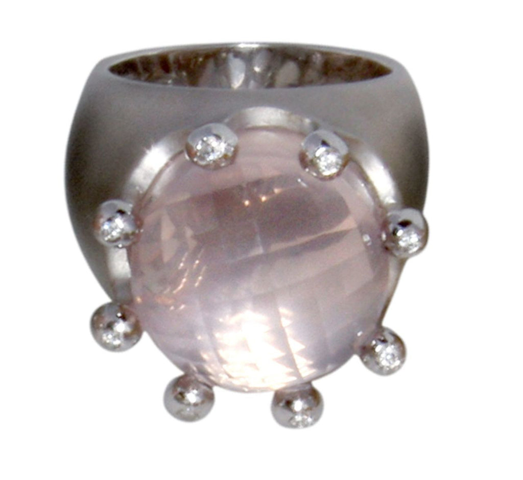 The Imperial Crown Ring- 20 Carat Gemstones with Diamonds in 18K Gold-15