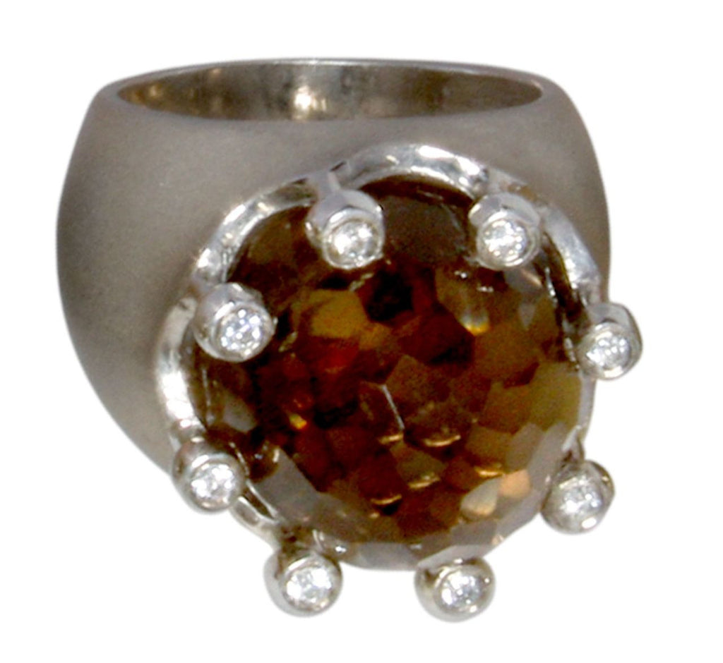 The Imperial Crown Ring- 20 Carat Gemstones with Diamonds in 18K Gold-20