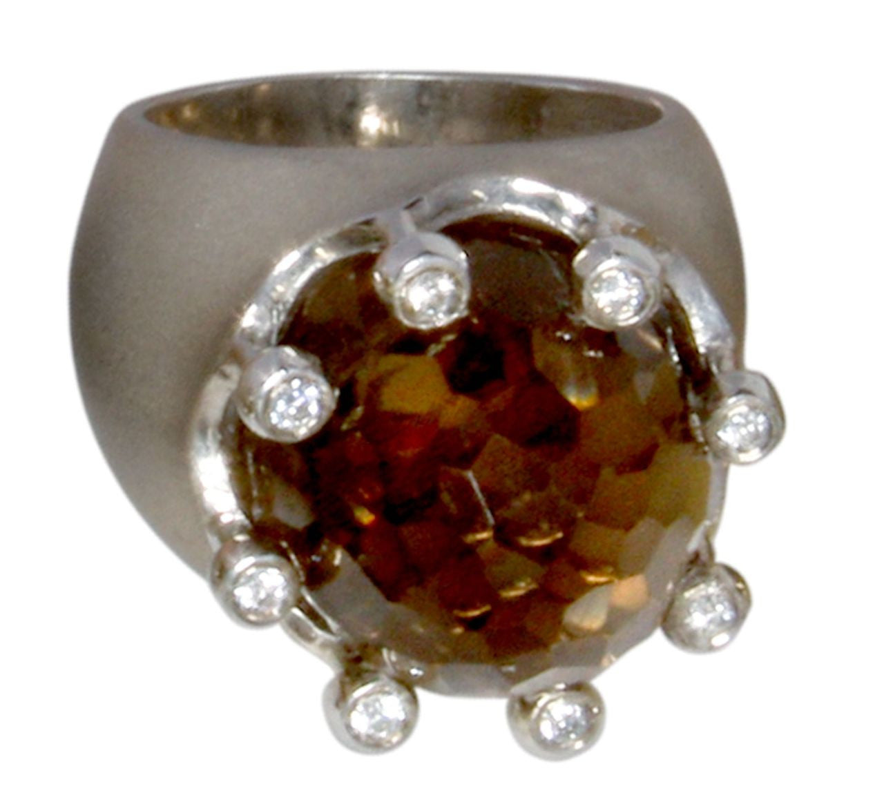 The Imperial Crown Ring- 20 Carat Gemstones with Diamonds in 18K Gold-20