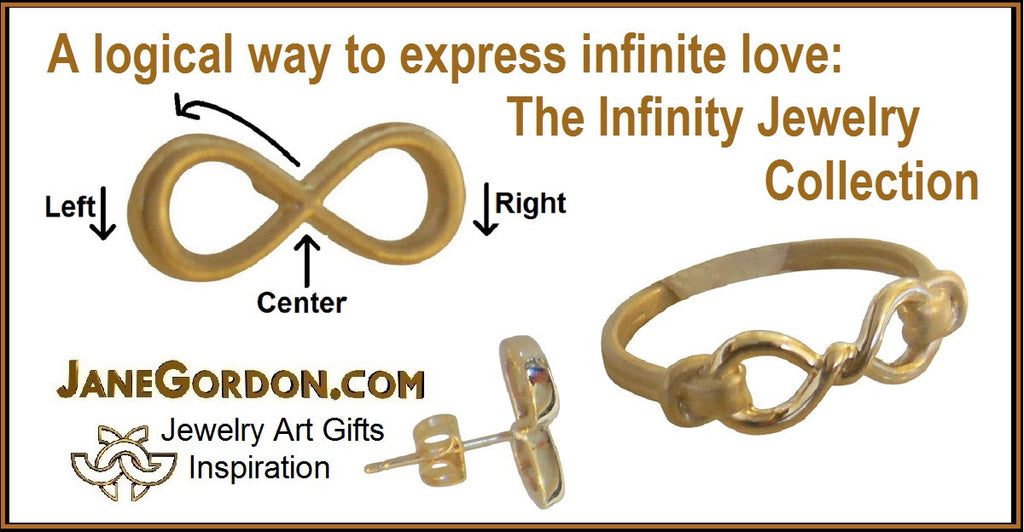 Infinity Earrings- 18K gold. Infinite live, love, imagination, possibilities!-5