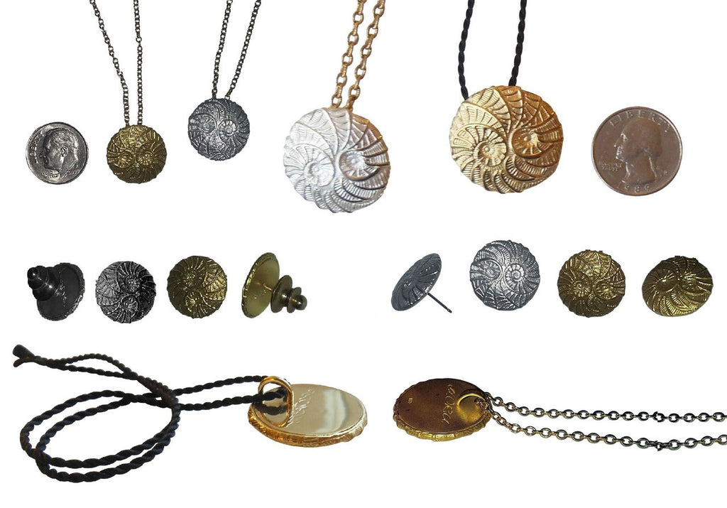 Koru Large Pendant/Necklace: 18K Gold. i3f = Imagine Inspire Innovate Foundation-19