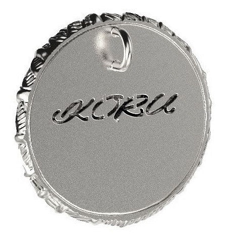 Koru Large Pendant/Necklace: 18K Gold. i3f = Imagine Inspire Innovate Foundation-33