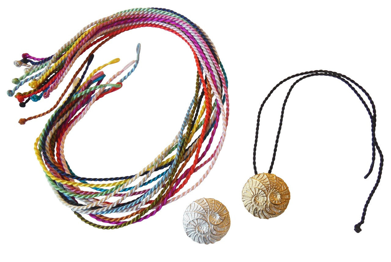 Koru Large Pendant/Necklace: 18K Gold. i3f = Imagine Inspire Innovate Foundation-18
