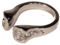 Equestrian "Lucky You" Horseshoe Ring-14K Gold with Diamonds. Smaller Version-10