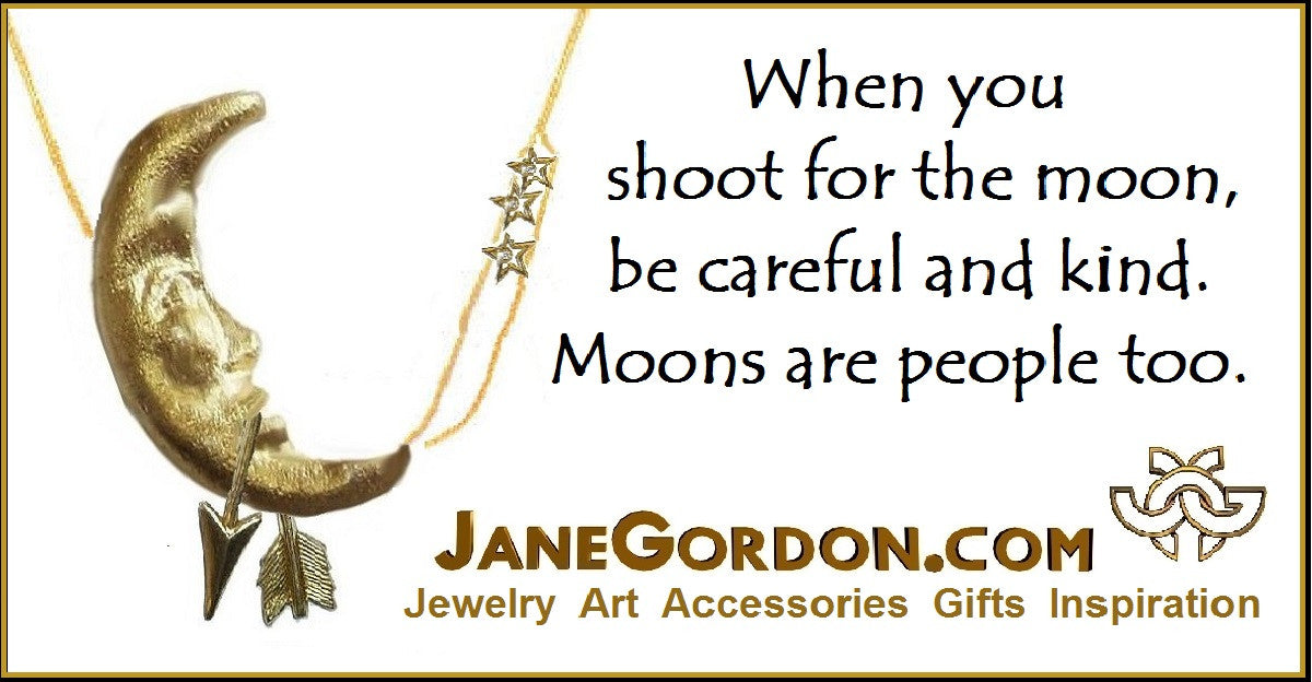 Someone to Watch Over Me-Sun/ Moon Cufflinks-18K gold with diamond eyes-4
