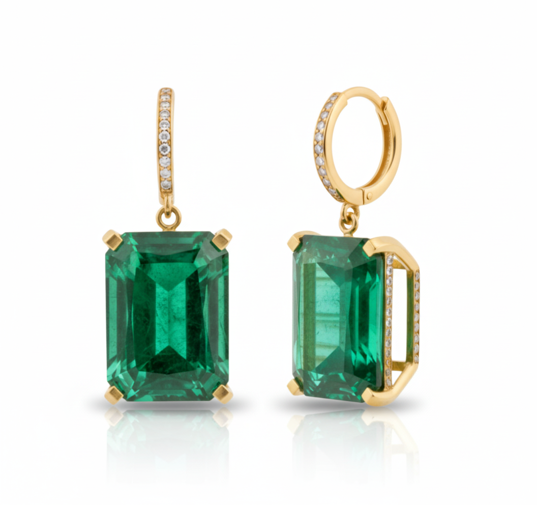Vérité Emerald Pendant-0